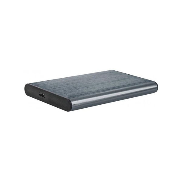 Gembird EE2-U3S-6 2.5" SATA3 USB-C külső ház szürke aluminium