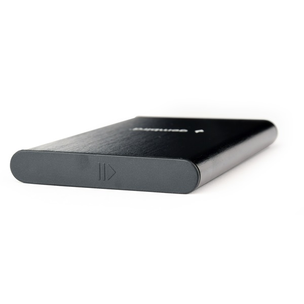 Gembird EE2-U3S-6 EE2-U3S-6 2.5" SATA3 USB-C aluminium fekete külső ház