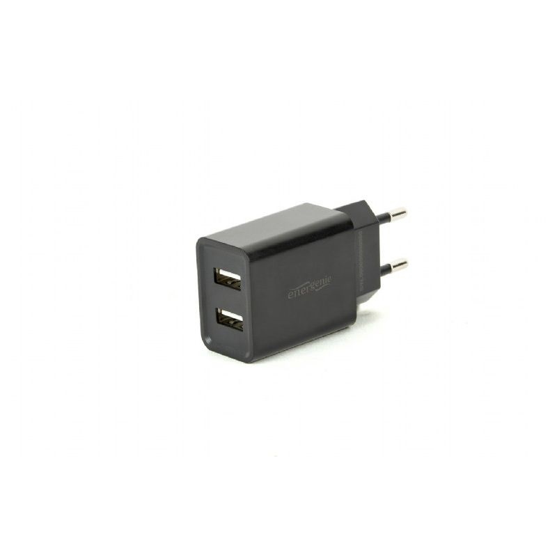 Gembird EG-U2C2A-03-BK 2,1A 2xUSB fekete hálózati töltő