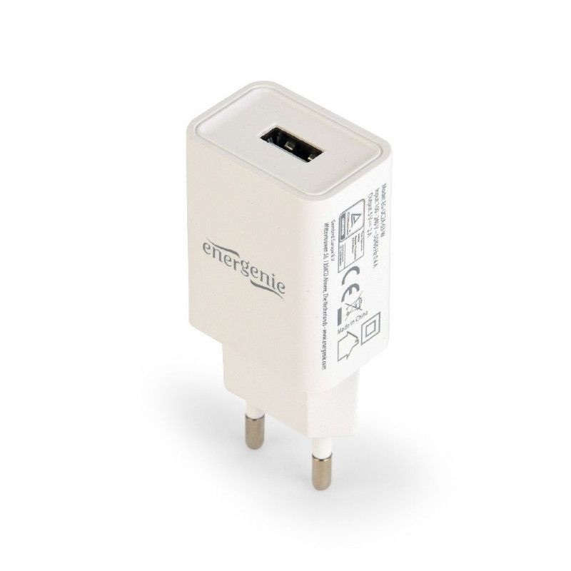 Gembird EG-UC2A-03-W 2,1A USB fehér hálózati töltő