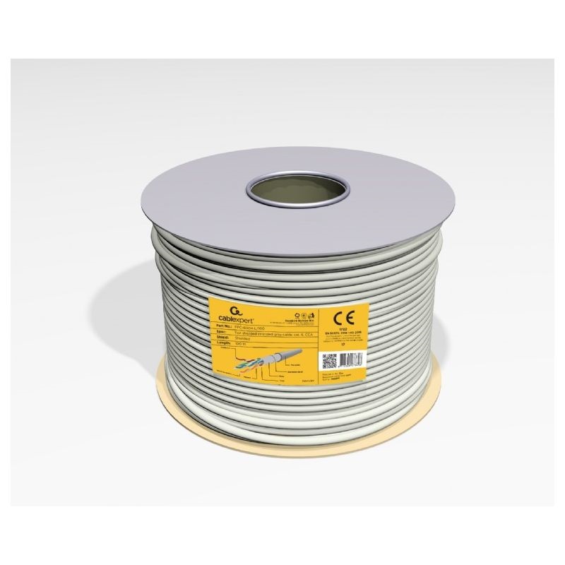 Gembird FPC-6004-L/100 100m CCA Cat6 UTP kábel