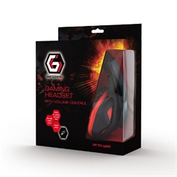 Gembird GHS-03 gaming fejhallgató headset fekete