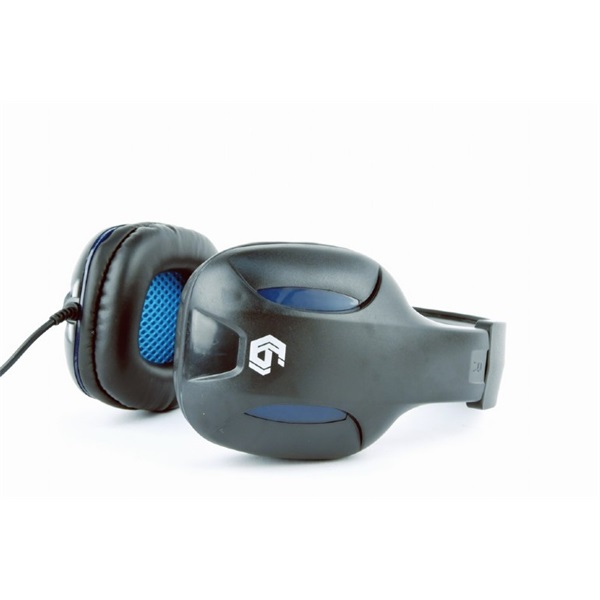 Gembird GHS-04 fejhallgató headset fekete