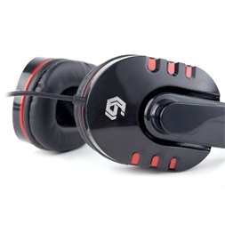 Gembird GHS-402 2.0 gaming headset fekete