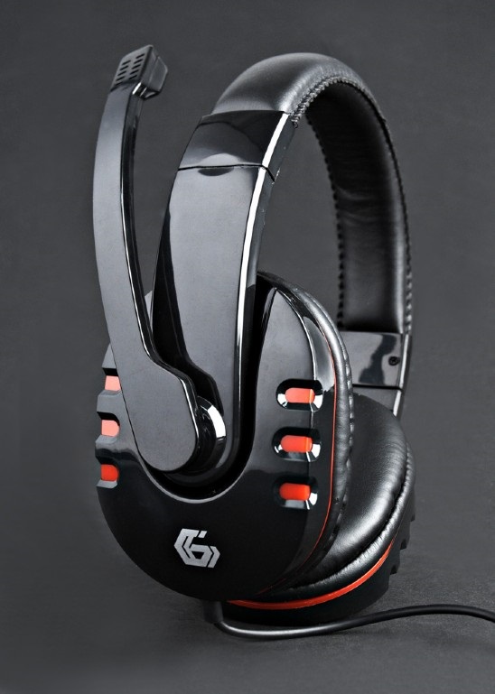 Gembird GHS-402 2.0 gaming headset fekete