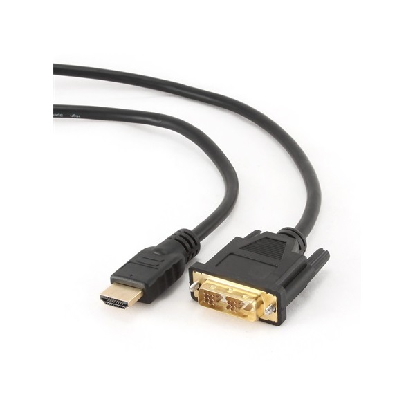 Gembird HDMI -> DVI-D M/M video jelkábel 0.5m fekete