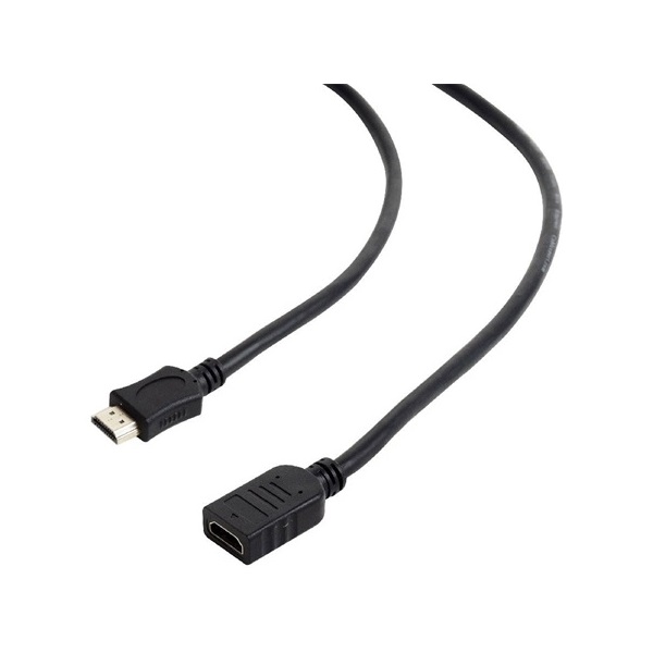 Gembird HDMI 1.4 -> HDMI 1.4 M/F video kábel hosszabbító 3m fekete