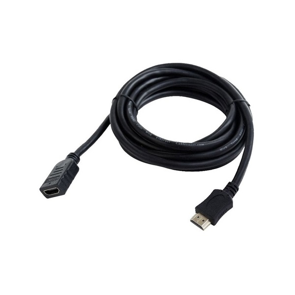 Gembird HDMI 1.4 -> HDMI 1.4 M/F video kábel hosszabbító 3m fekete