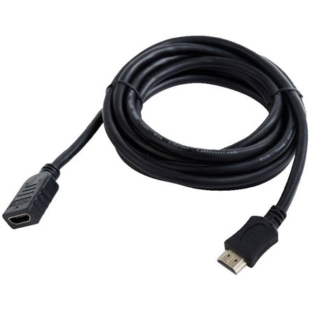 Gembird HDMI 1.4 M/F video jelkábel hosszabbító 4.5m fekete