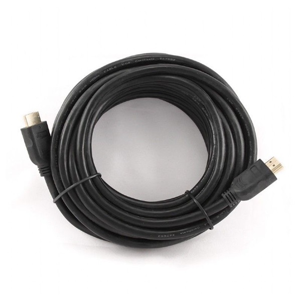 Gembird HDMI V2.0 apa-apa aranyozott csatlakozóval 7.5m, bulk csomagolás kábel