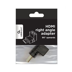 Gembird HDMI jobb szögű adapter, 90 ° lefelé adapter