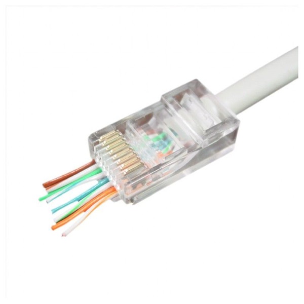 Gembird LC-PTU-01/10 10db/csomag RJ45 UTP csatlakozó dugó