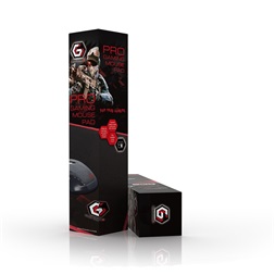 Gembird MP-GAMEPRO-M fekete gamer egérpad