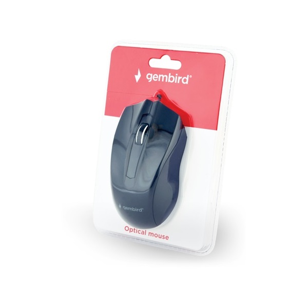 Gembird MUS-3B-01 optikai USB egér fekete