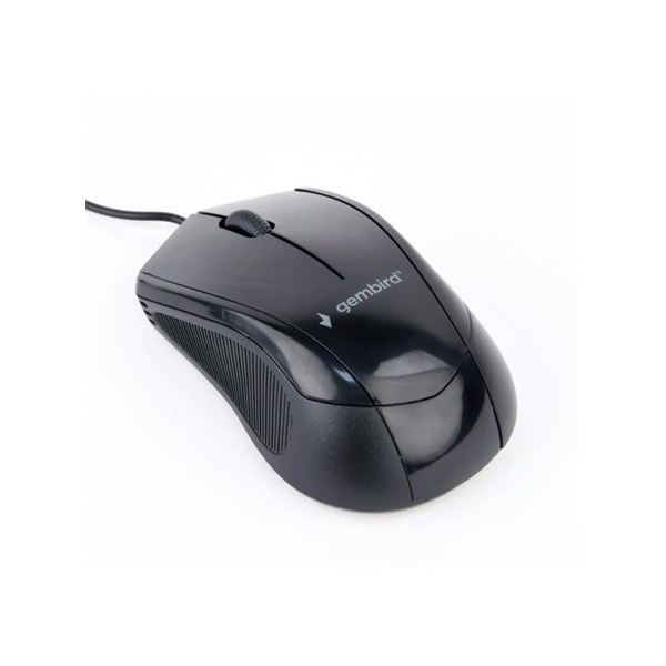 Gembird MUS-3B-02 optikai USB egér fekete