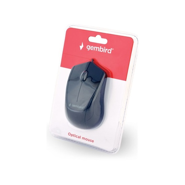 Gembird MUS-3B-02 optikai USB egér fekete