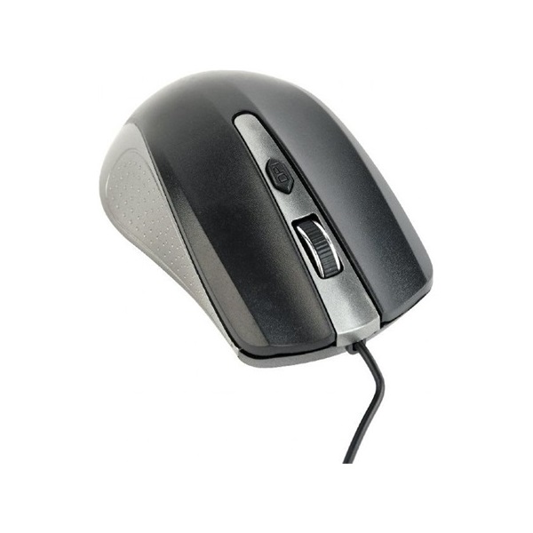 Gembird MUS-4B-01-GB optikai USB egér fekete-szürke