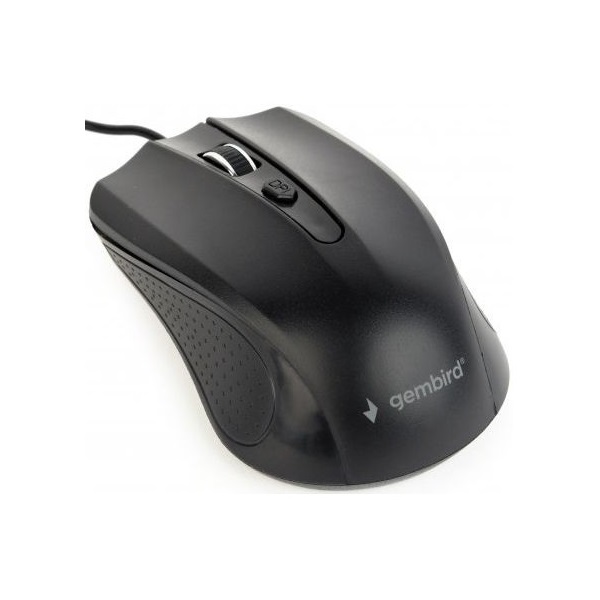 Gembird MUS-4B-01 optikai USB egér fekete