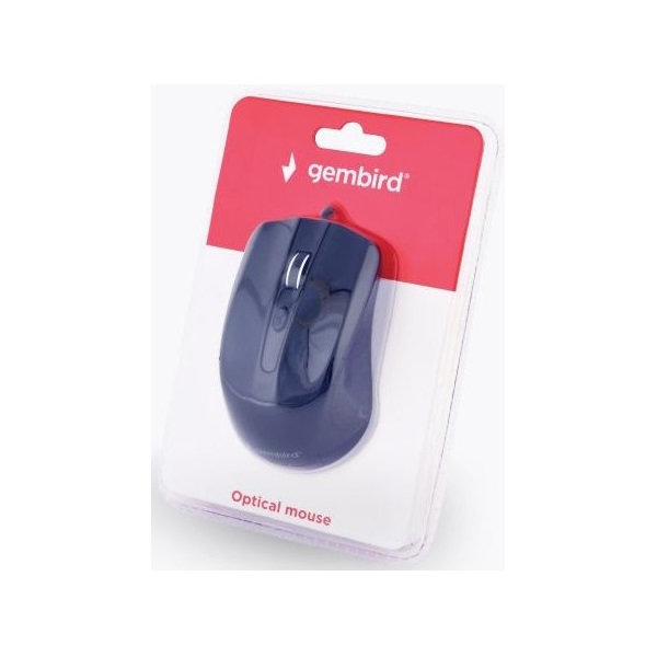 Gembird MUS-4B-01 optikai USB egér fekete