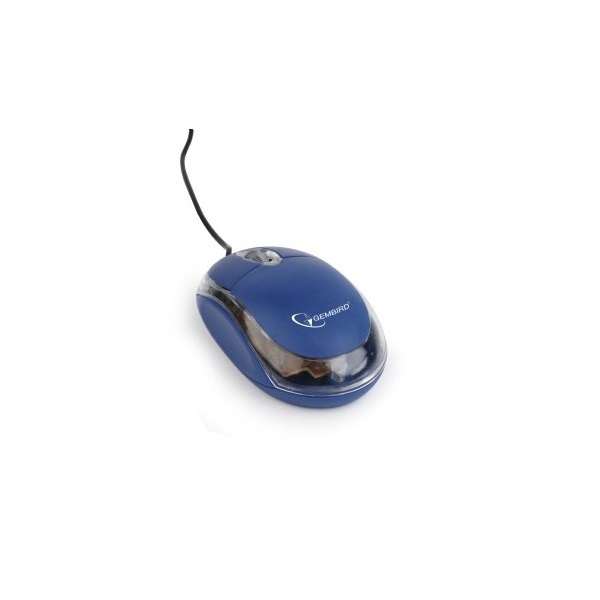Gembird MUS-U-01-BT USB optikai egér kék