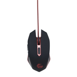 Gembird MUSG-001-R fekete-piros gamer egér