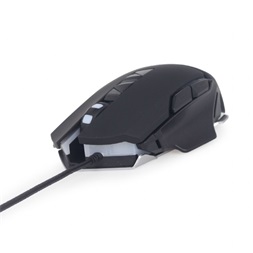 Gembird MUSG-06 USB optikai gaming egér RGB fekete