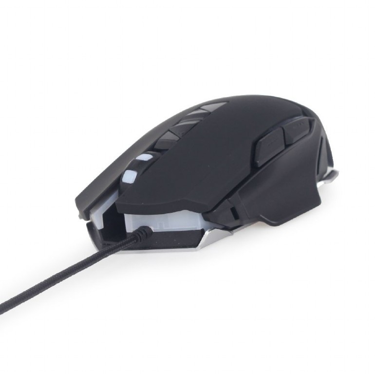 Gembird MUSG-06 USB optikai gaming egér RGB fekete