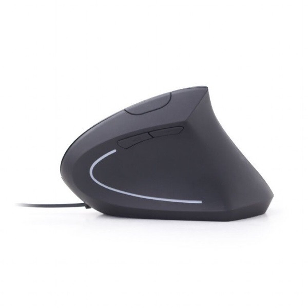 Gembird MUS-ERGO-01 ergonómikus vezetékes fekete egér
