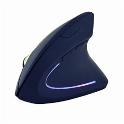 Gembird MUS-ERGO-01 ergonómikus vezetékes fekete egér