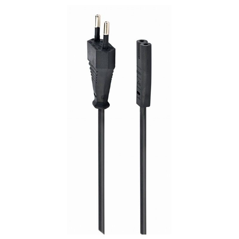 Gembird PC-184-VDE 1,8m C7 fekete tápkábel