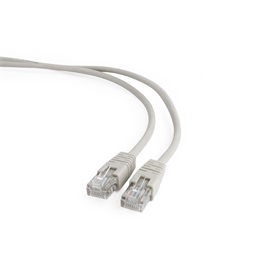 Gembird PP12-0.25M 0,25m RJ45 CAT5e UTP -> RJ45 CAT5e UTP M/M szürke patch kábel