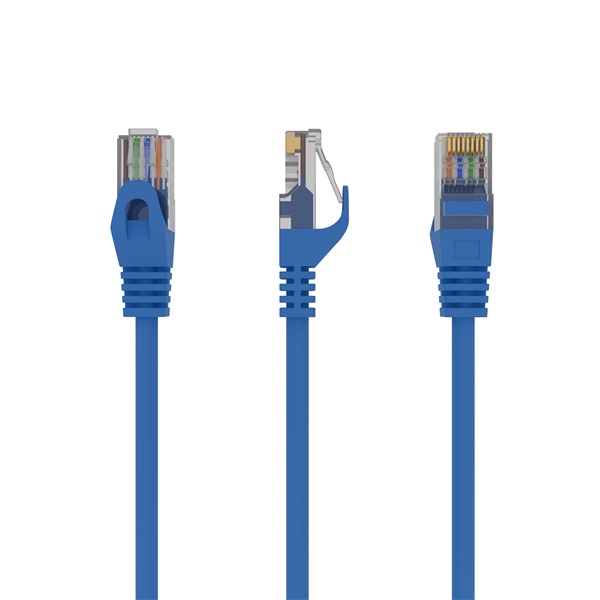 Gembird PP6U-0.5M/B 0,5m RJ45 CAT6 UTP - RJ45 CAT6 UTP M/M kék kábel