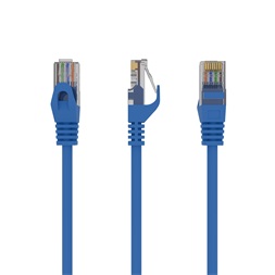 Gembird PP6U-0.5M/B 0,5m RJ45 CAT6 UTP - RJ45 CAT6 UTP M/M kék kábel