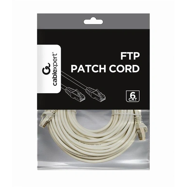 Gembird Patch kábel, PP6-30M, FTP CAT6 30m Szürke