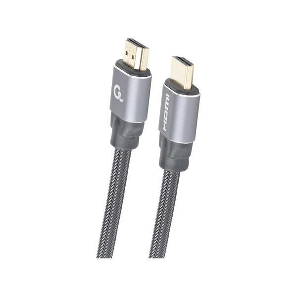 Gembird Premium HDMI 2.0 Ethernet -> HDMI 2.0 Ethernet M/M video kábel 3m fekete-szürke