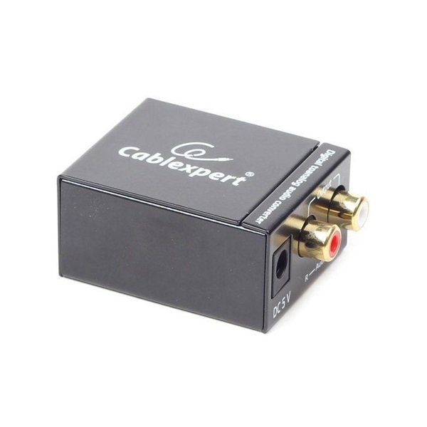 Gembird RCA (Digital Coax) Toslink Standard -> 2db RCA F/F adapter