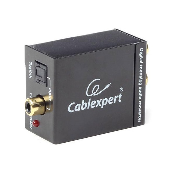 Gembird RCA (Digital Coax) Toslink Standard -> 2db RCA F/F adapter