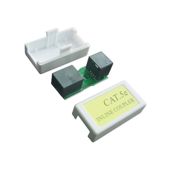Gembird RJ45 CAT5e UTP F/F toldó fehér