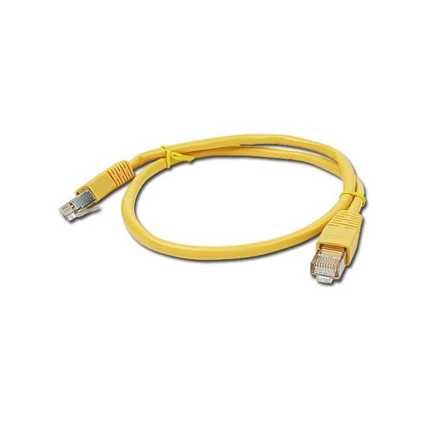 Gembird RJ45 CAT5e UTP M/M adatkábel 0.25m sárga