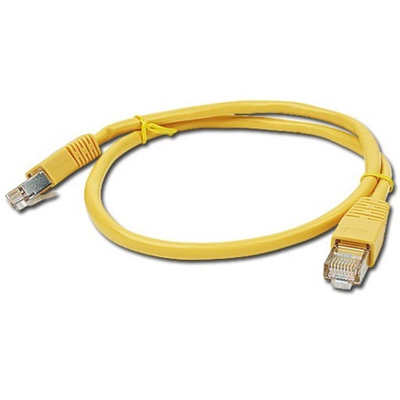 Gembird RJ45 CAT5e UTP M/M adatkábel 5m sárga