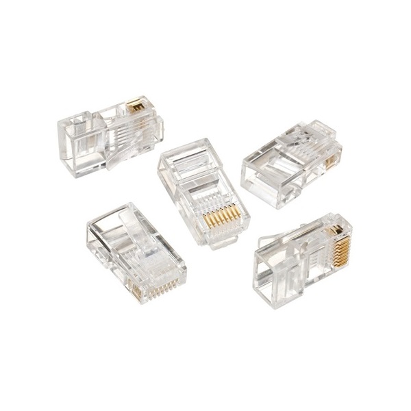 Gembird RJ45 CAT5e UTP csatlakozó dugó 8P8C, 10db