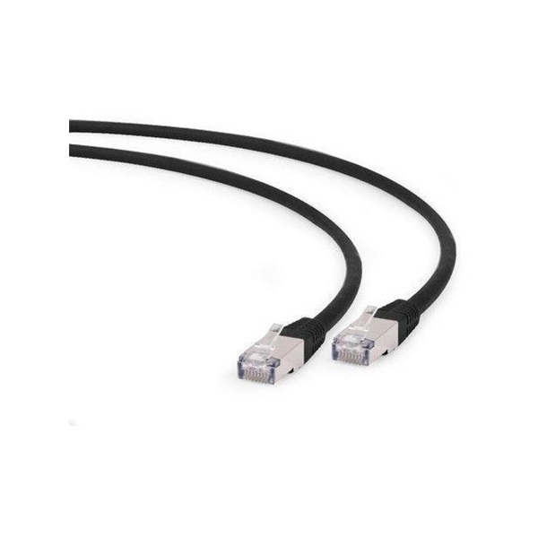 Gembird RJ45 CAT6A S/FTP - RJ45 CAT6A S/FTP M/M adatkábel 1.5m fekete LSZH