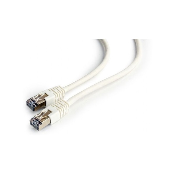 Gembird RJ45 CAT6 FTP -> RJ45 CAT6 FTP M/M adatkábel 3m fehér