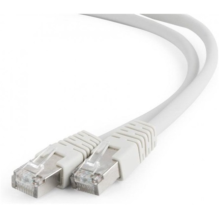 Gembird RJ45 CAT6 FTP M/M adatkábel 1m fehér