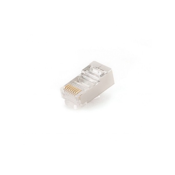 Gembird RJ45 CAT6 SFTP csatlakozó dugó 8P8C; 30u; 10db