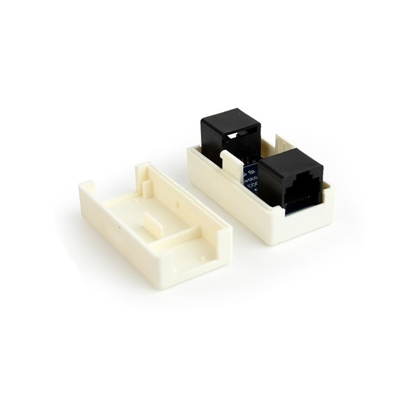 Gembird RJ45 CAT6 UTP F/F adatkábel hosszabbító fehér