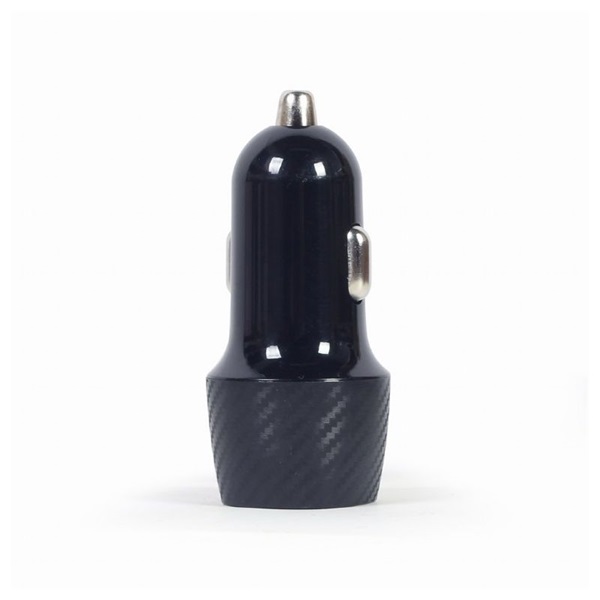 Gembird TA-U2C48A-CAR-01 4,8A 2xUSB fekete autós telefontöltő