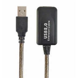 Gembird UAE-01-10M aktív USB hosszabbító kábel 10m