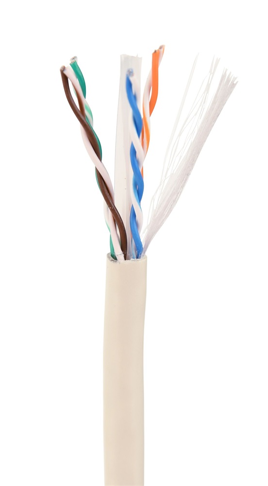 Gembird UPC-6004-L/100 100m CAT6 UTP fali CCA szürke patch kábel