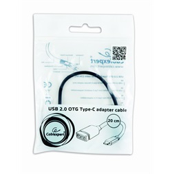 Gembird A-OTG-CMAF2-01 USB/Type C OTG fekete átalakító